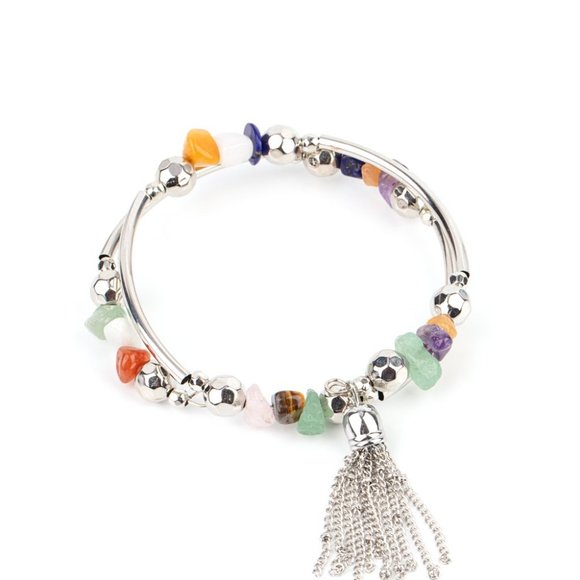 NEW Mineral Mosaic Multi Bracelet - Picture 2 of 2